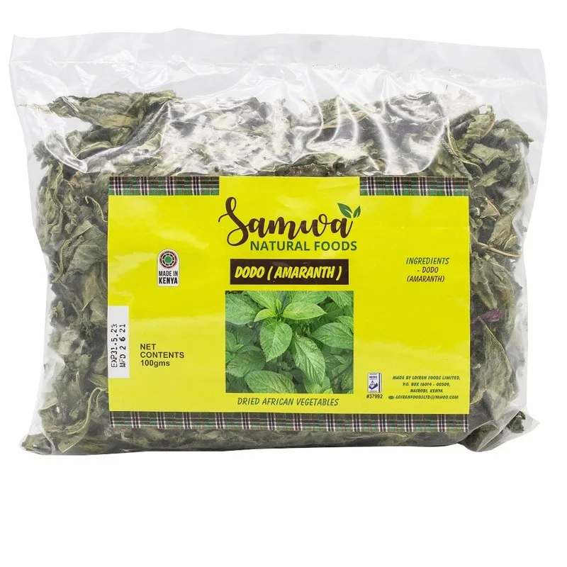 Dried Terere/Mchicha/Dodo (Amaranth)